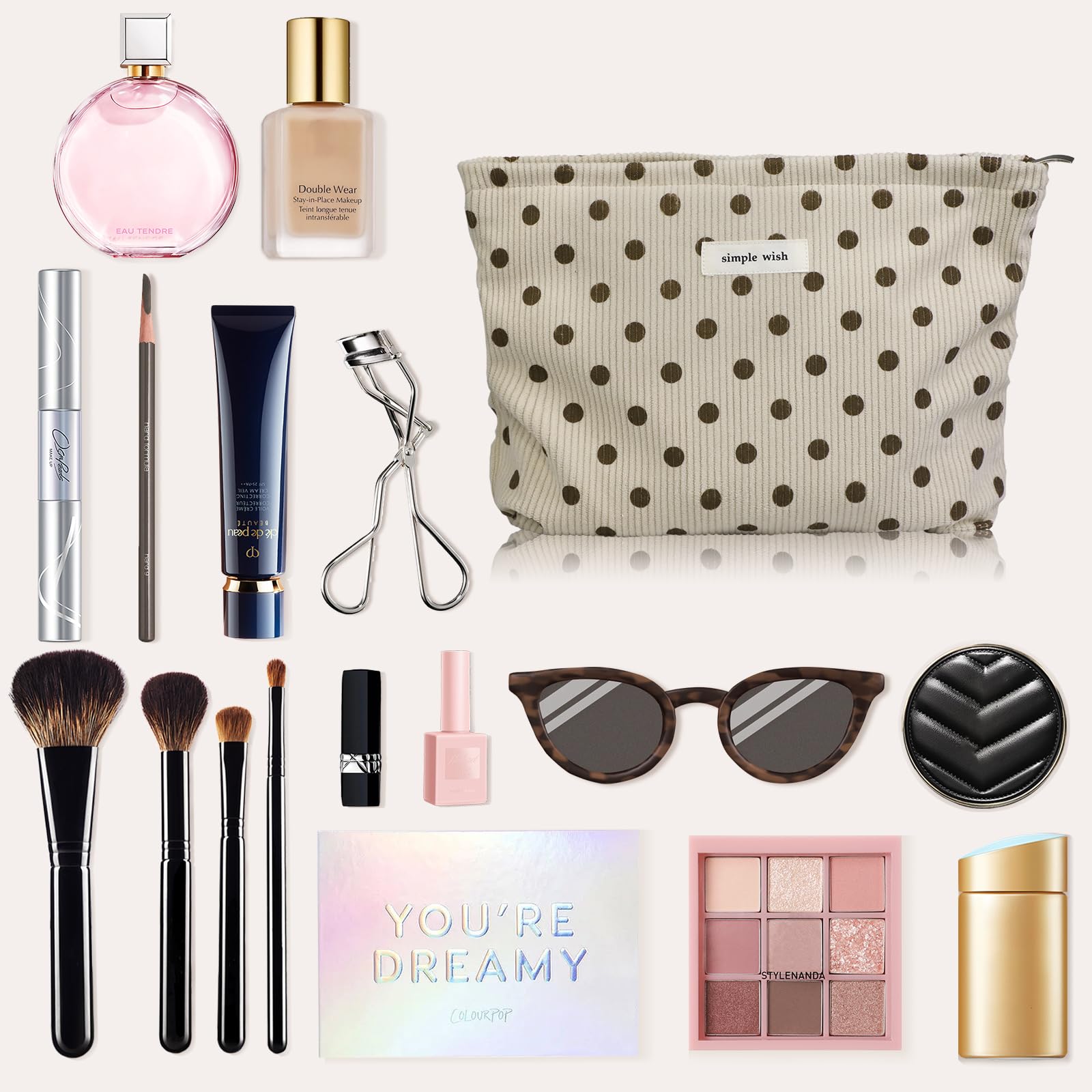 Wudygirl travel makeup bag packable design for weekend trips.