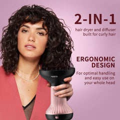 WUFAYHD 2-in-1 diffuser and dryer for swift at-home styling