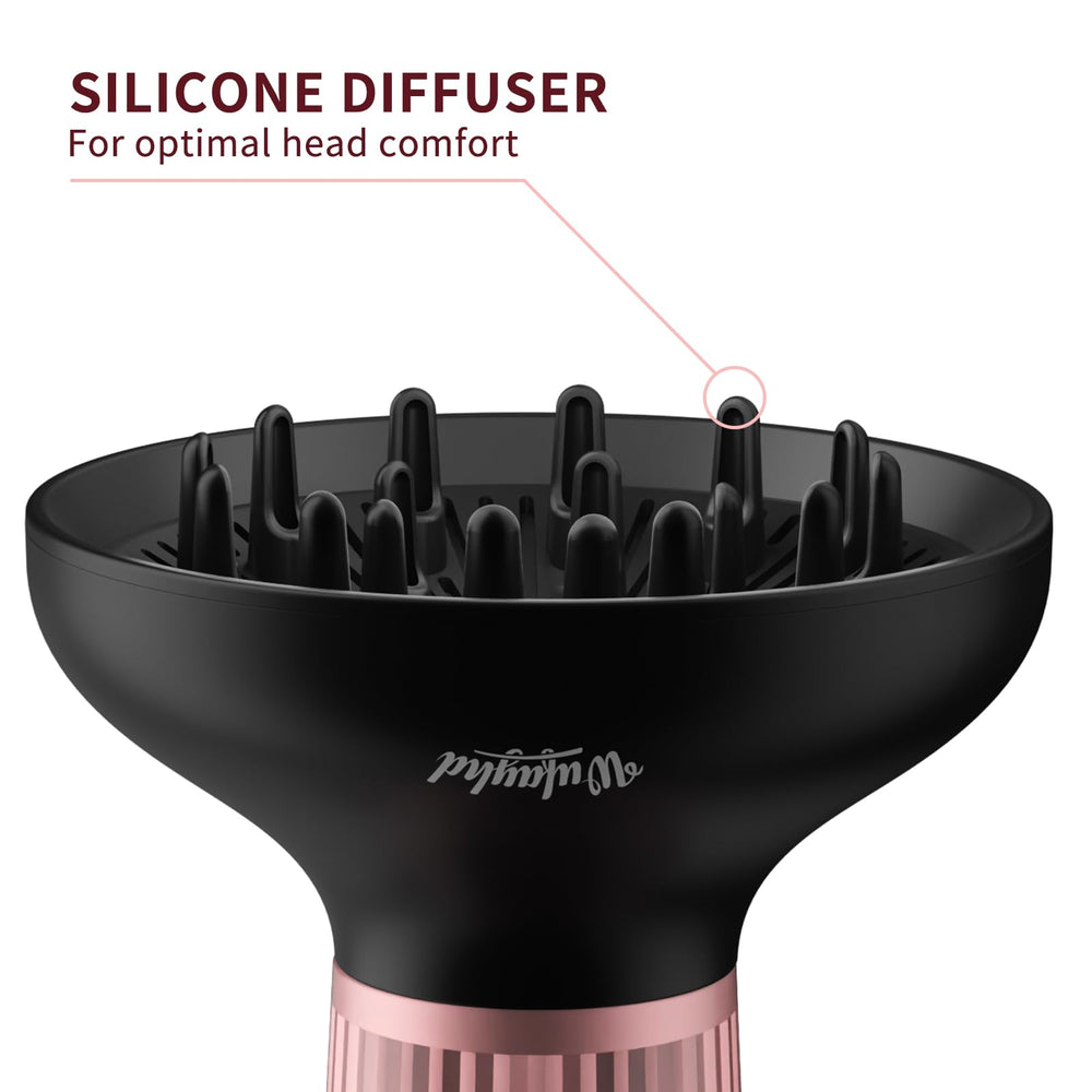 WUFAYHD three-speed settings tailor heat and airflow for curls