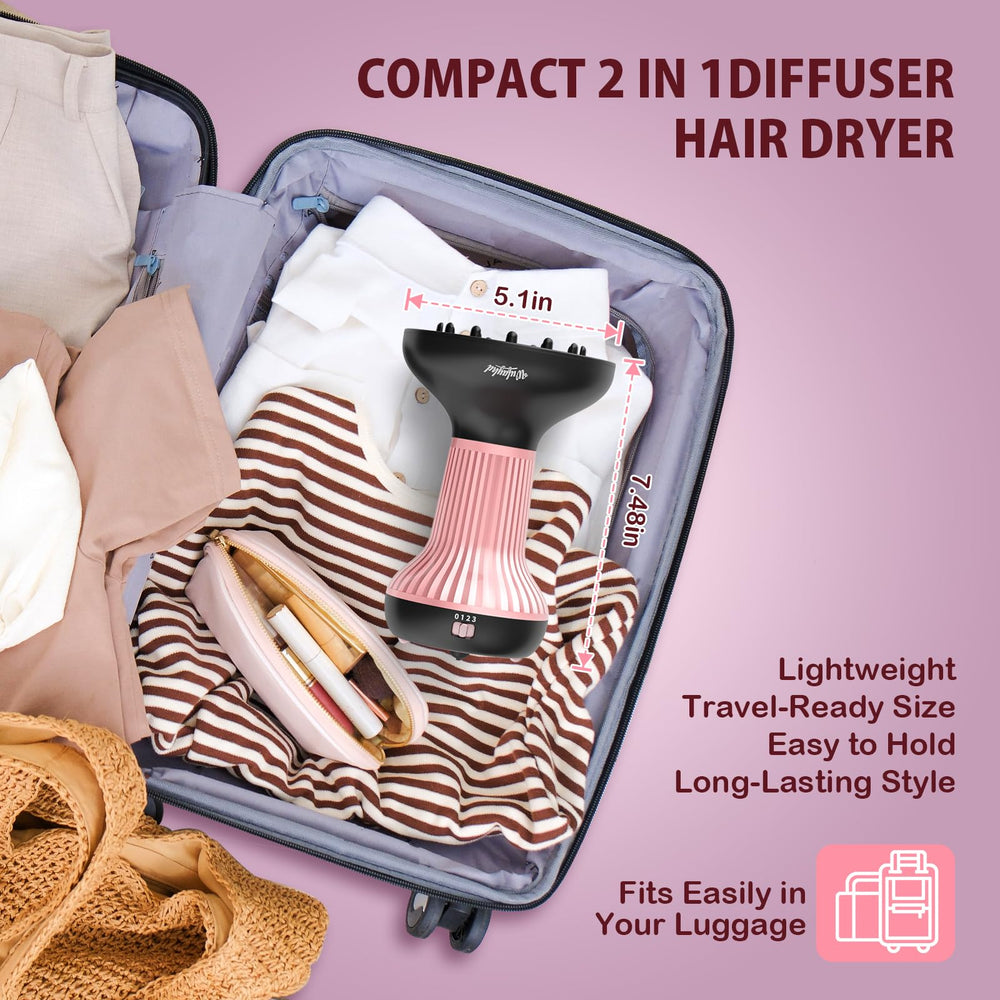 WUFAYHD lightweight, travel-friendly design for on-the-go styling.