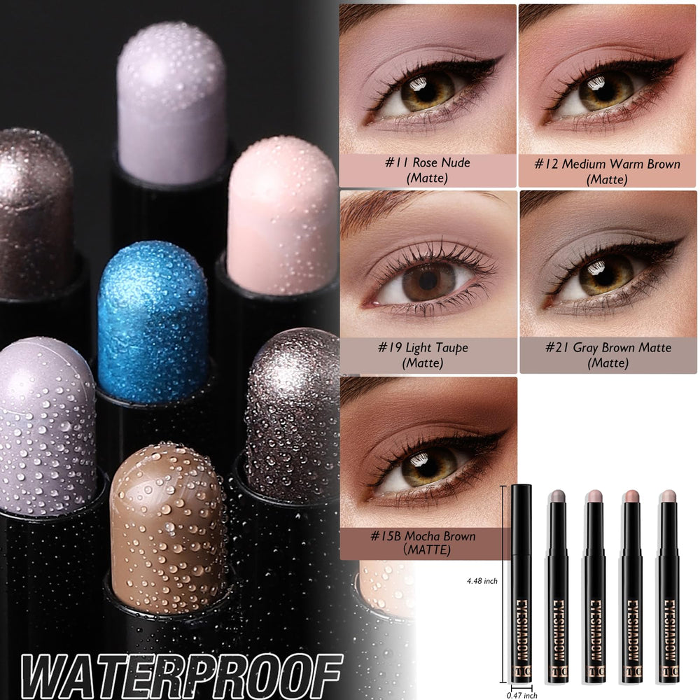 Wugbc Cream Matte Eyeshadow Stick packaging display highlights premium gifting presentation.