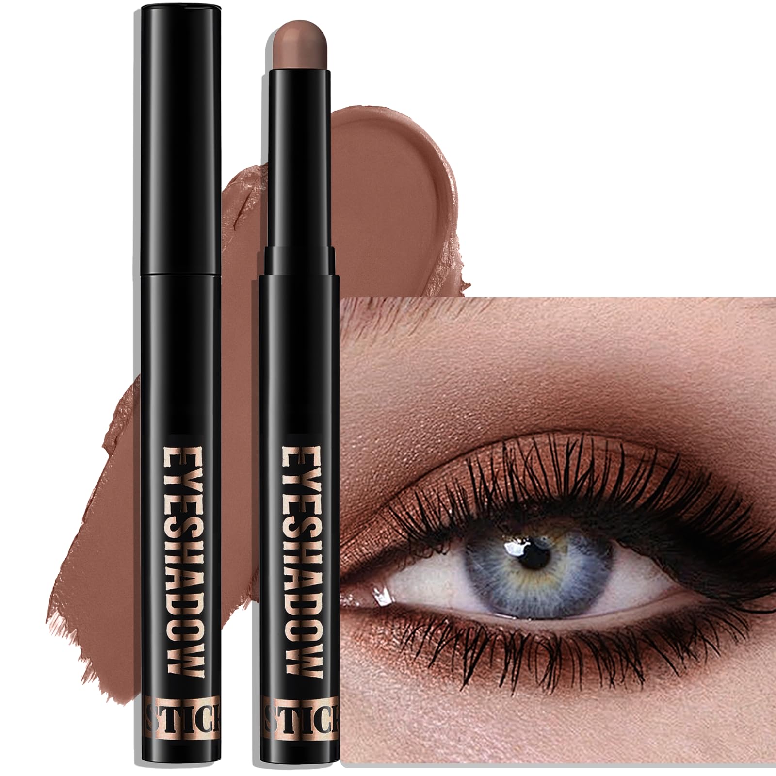 Wugbc Cream Matte Eyeshadow Stick product shot showing versatile color options for any look.