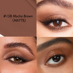 Wugbc Cream Matte Eyeshadow Stick swatch on arm demonstrates easy blending and smooth payoff.