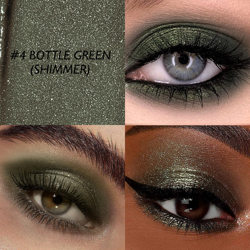 Wugbc Eyeshadow Stick creamy green application offers smooth glide for quick looks.