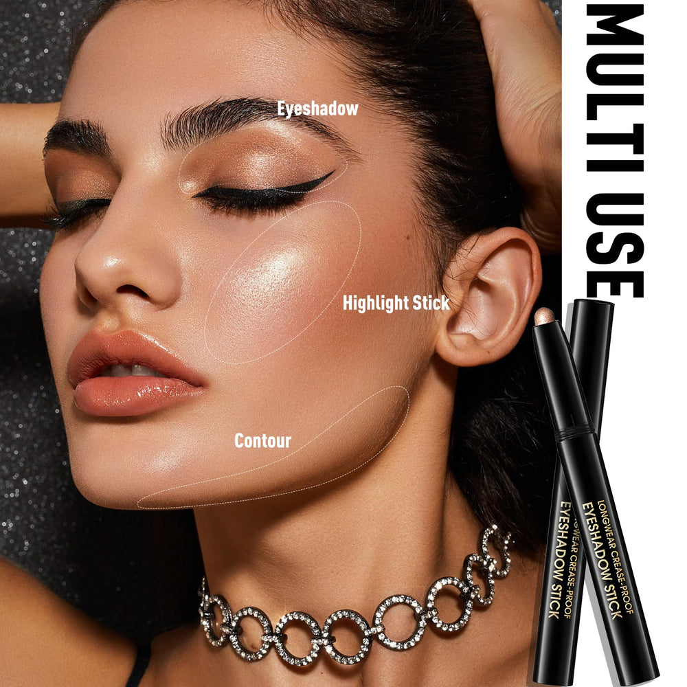 Wugbc Eyeshadow Stick long-lasting formula withstands travel and events