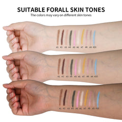 Wugbc Eyeshadow Stick travel twist-up green design for quick, mess-free on-the-go makeup.