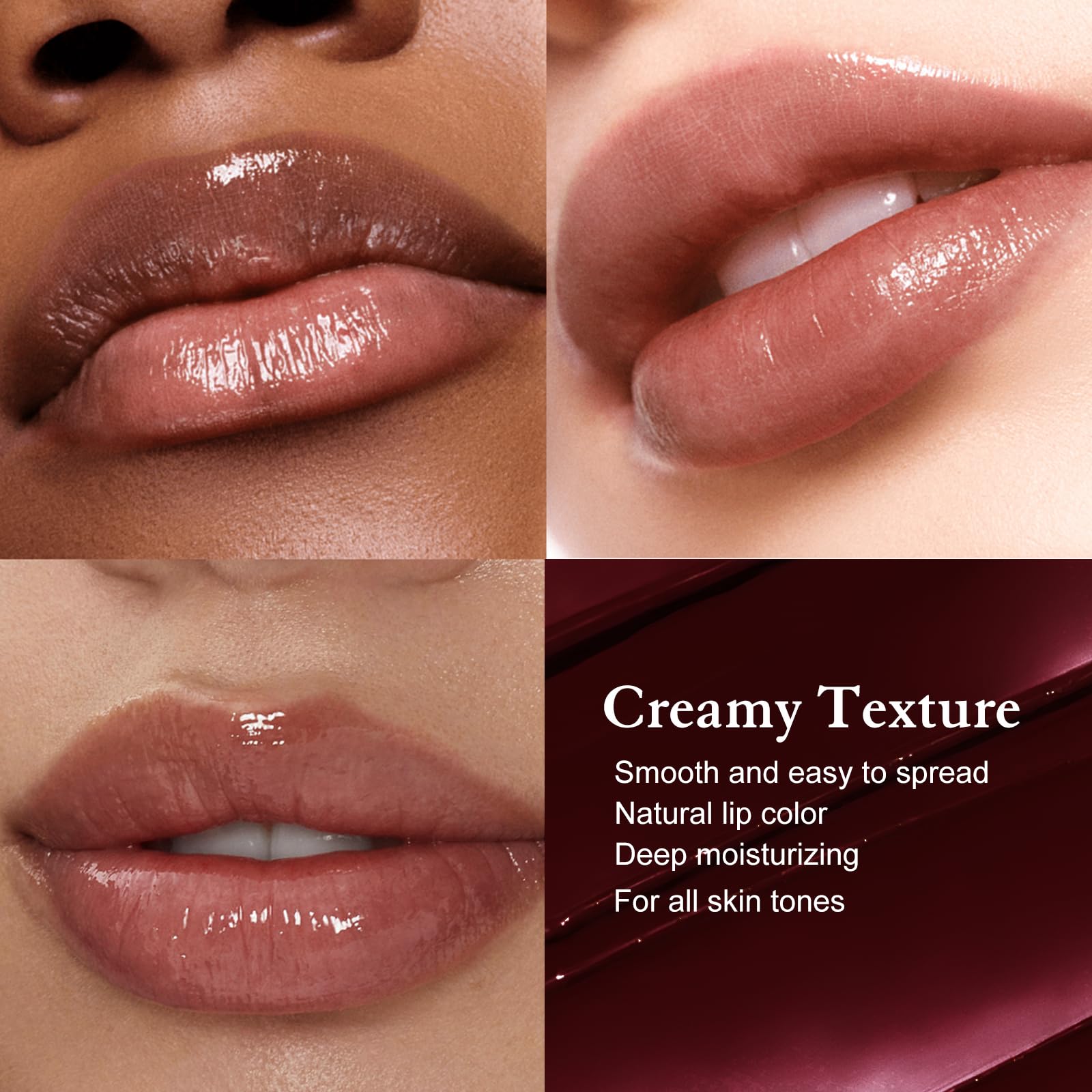 Wugbc lip combo compact case for on-the-go lip care