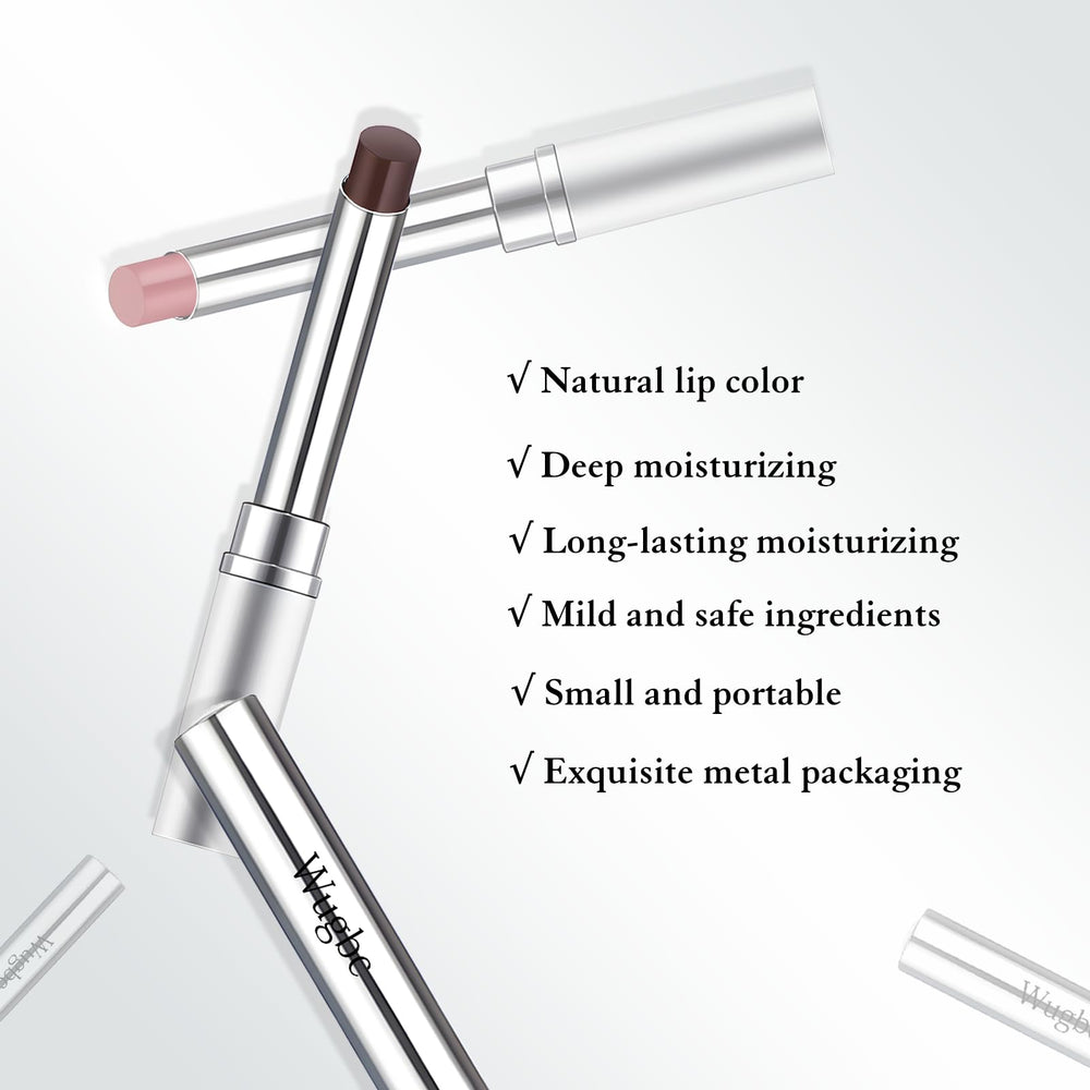Wugbc nourishing lip care close-up illustrating smooth finish
