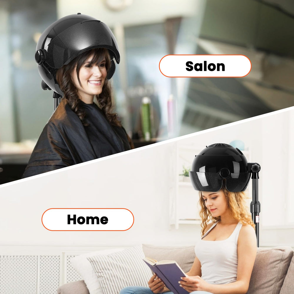 Wuissvnb hooded dryer supports home use with professional-grade performance.