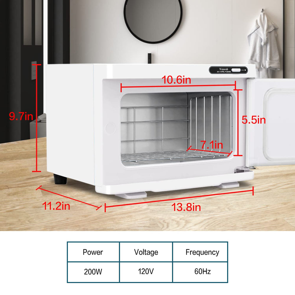 Wuissvnb towel warmer cabinet spa use scenario demonstrating professional warmth