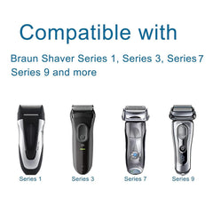 WUKUR Braun shaver charger plugged into a shaver for uninterrupted grooming