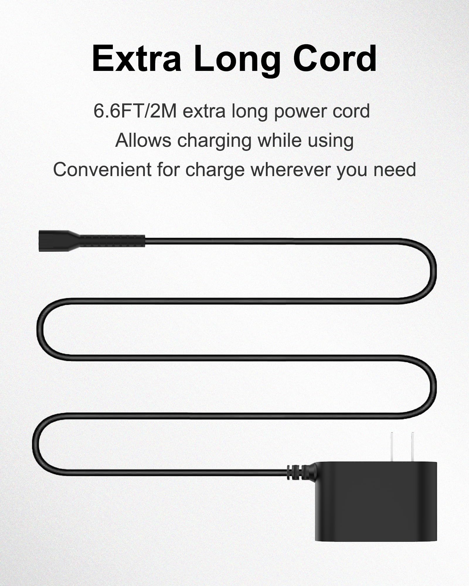 WUKUR Wahl clipper charger packaging shows ready-to-use replacement power.