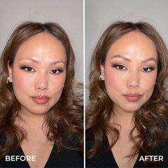 WUNDERBROW brunette two-tone powder blends for a soft ombre brow effect.