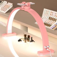WurodBiza upgrade 31-inch arch light delivers 180° illumination for precise nail art.
