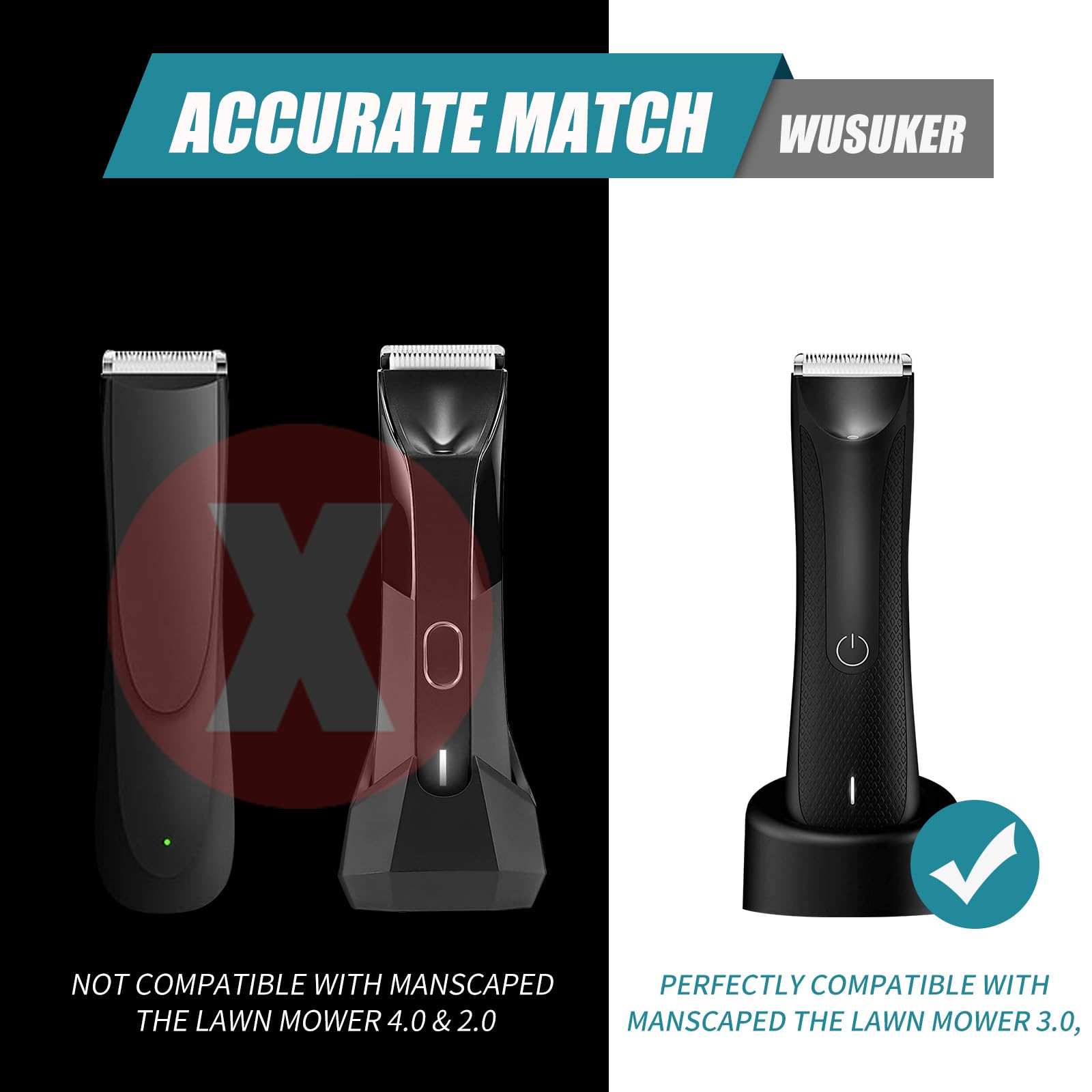 Wusuker guard lengths 3mm-6mm enable precise grooming