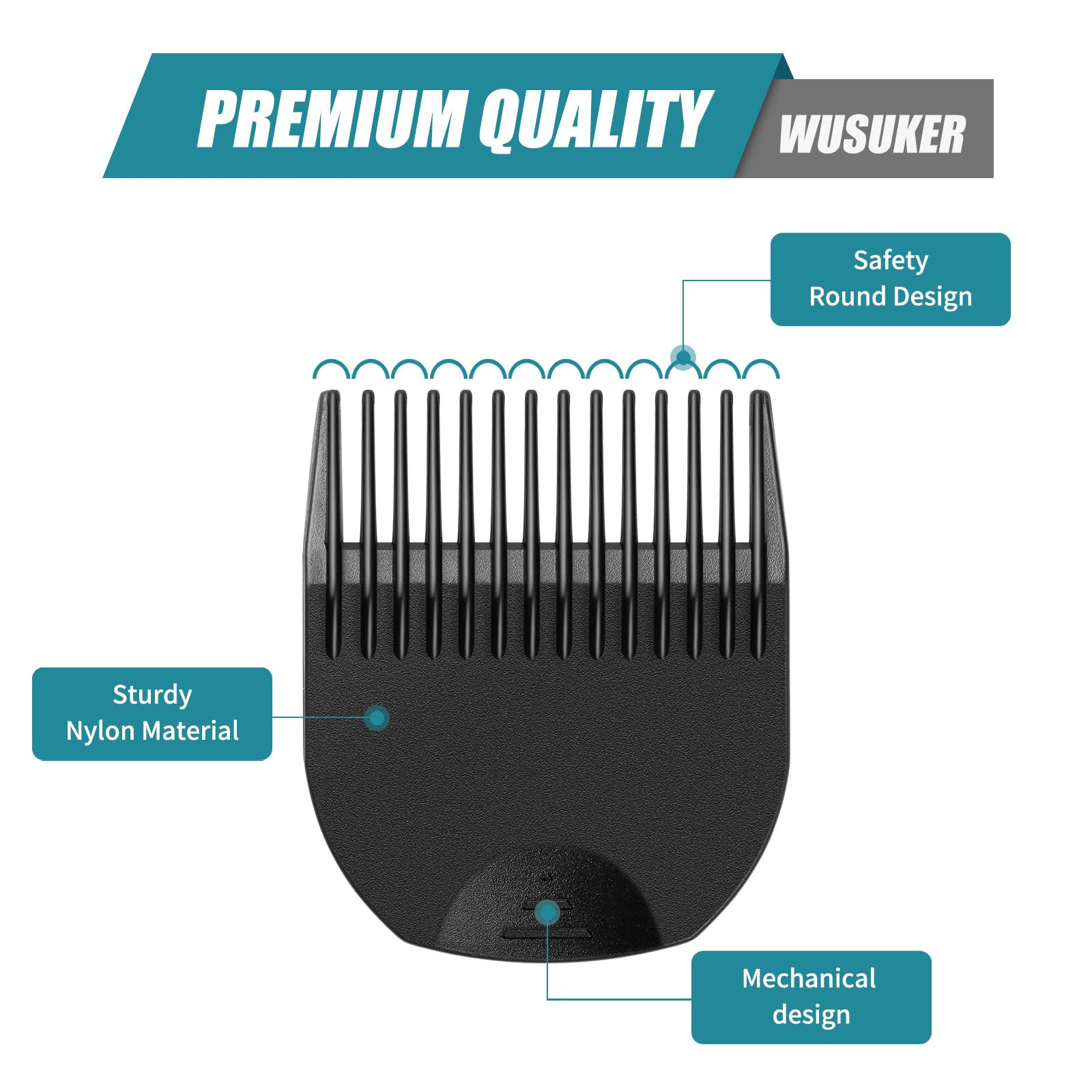 Wusuker guard lengths 4mm-7mm ensure even trims