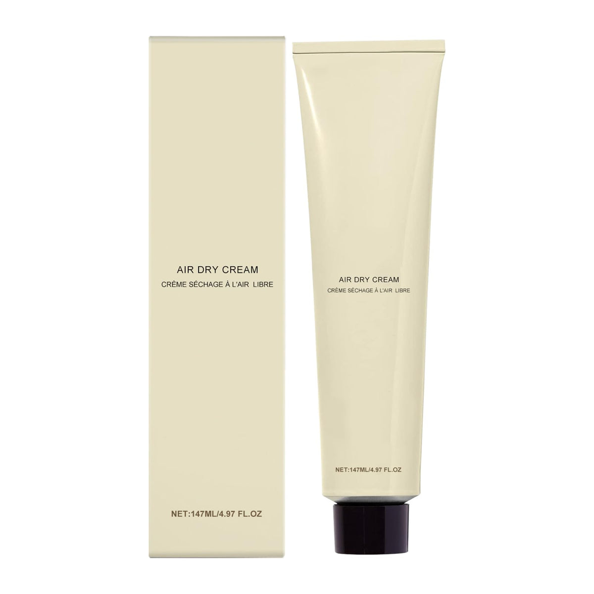 Wwkhhrst Air Dry Cream packaging closeup showing premium hydration and simple routine.