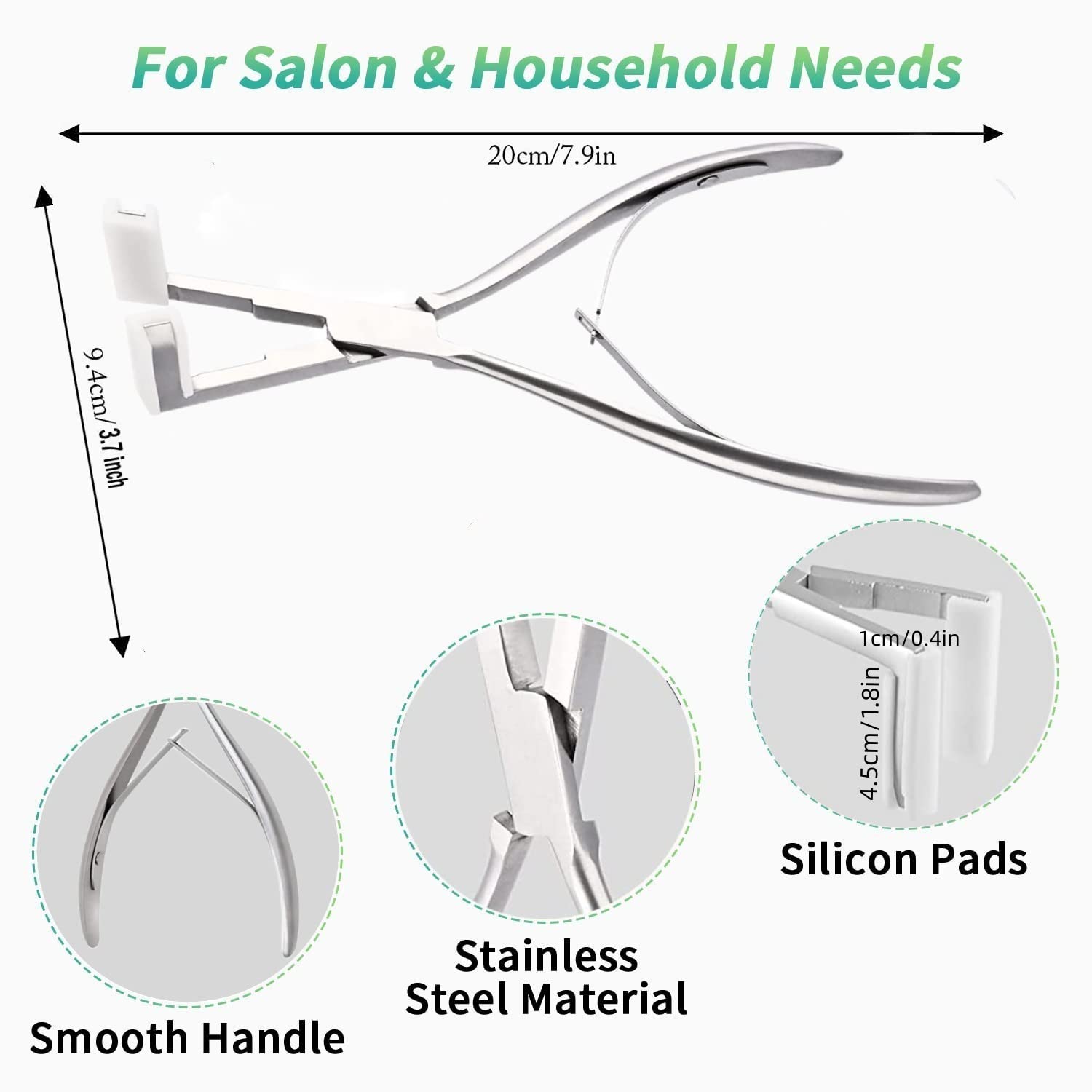 Clips para extensiones de wxfhtda, sujeción rápida y ordenada