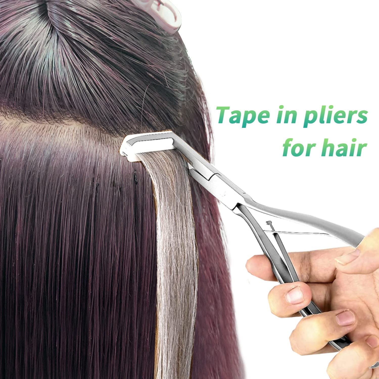 The WXFHTDA Silvery Set tape tabs simplify quick, reliable tape-in extension installation.