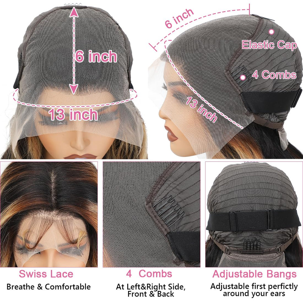 WXG glueless lace-front wig offers quick wear and reliable hold.