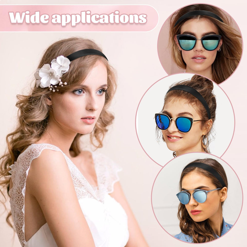 WY LIGHTING LEVEL headbands with multiple outfits demonstrate versatile styling ideas.