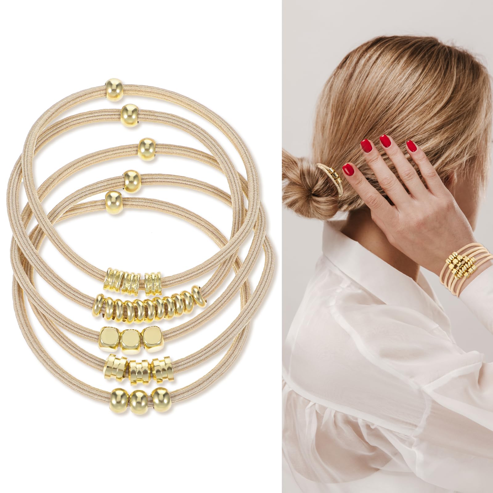 WY LIGHTING LEVEL collection packaging showcases versatile hair accessory set