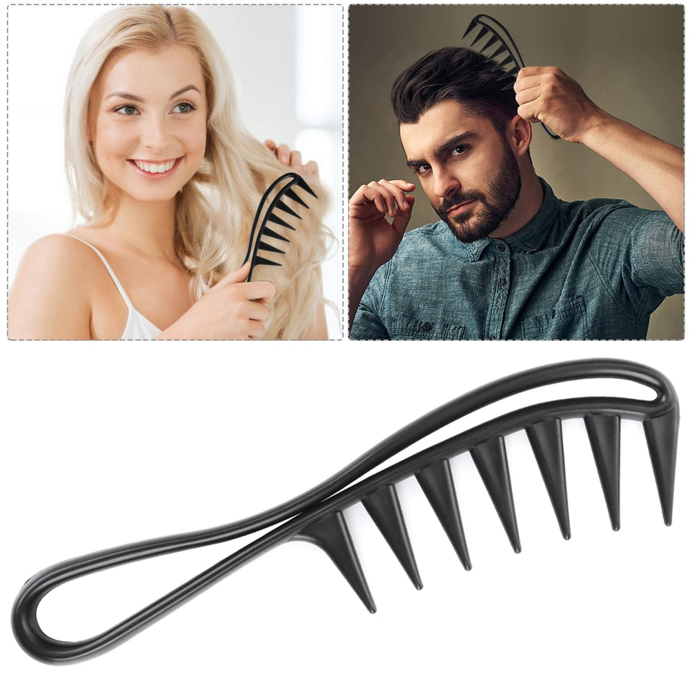 wy-lighting-level curly-wavy-hair-comb helps define waves with minimal breakage.