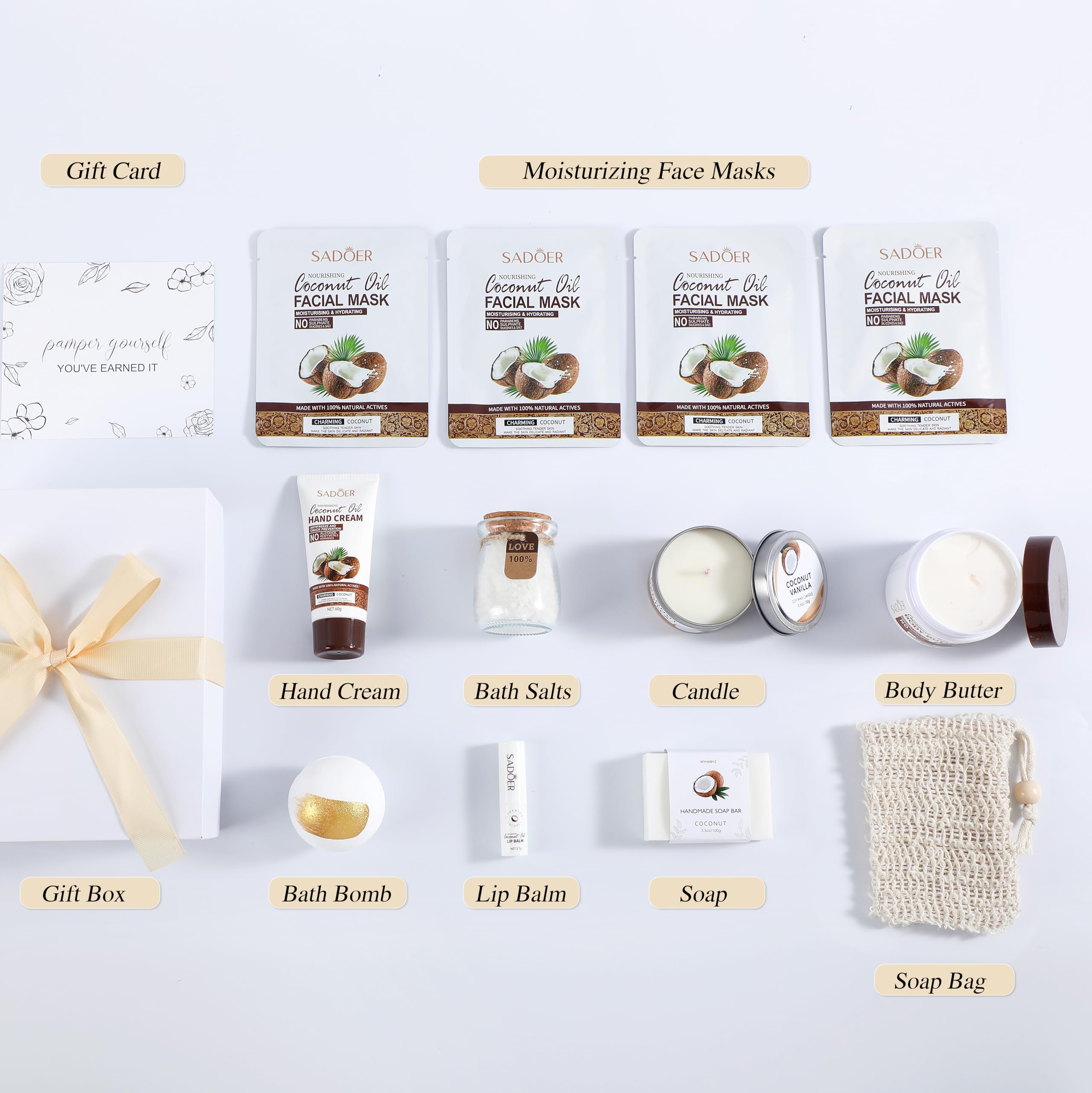 WYHABYZ Coconut Hand Cream nourishing dry hands on the go.