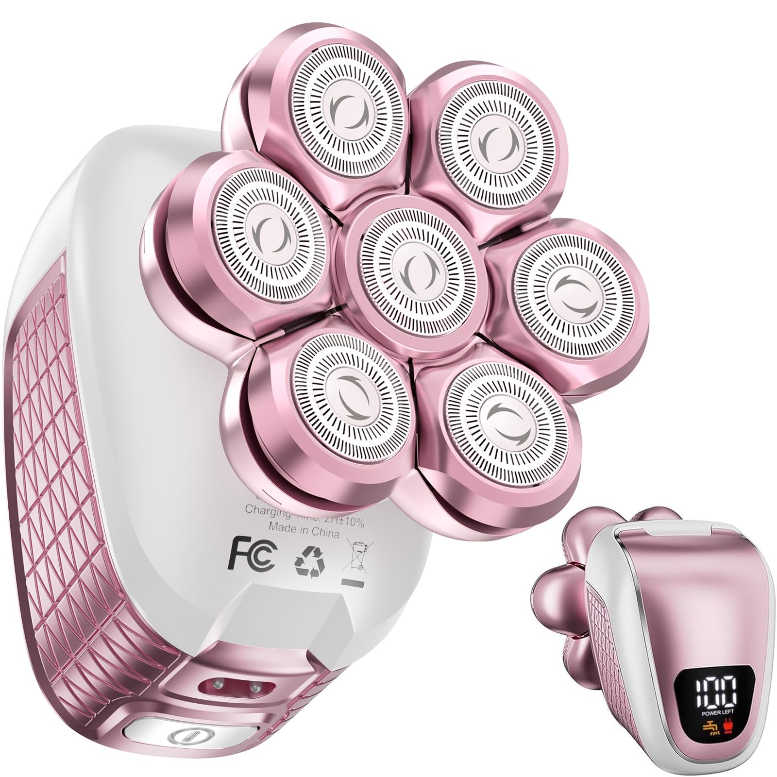 Wyklaus electric razor women five-in-one full kit for at-home grooming.