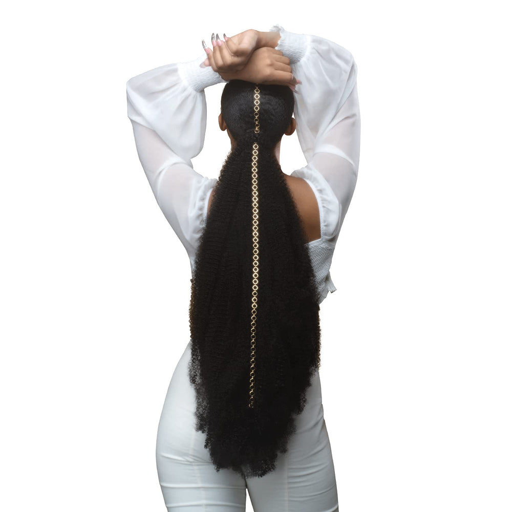 X-pression Twisted Up 3X Afro Twist 24 image featuring color-blend options to match natural curls