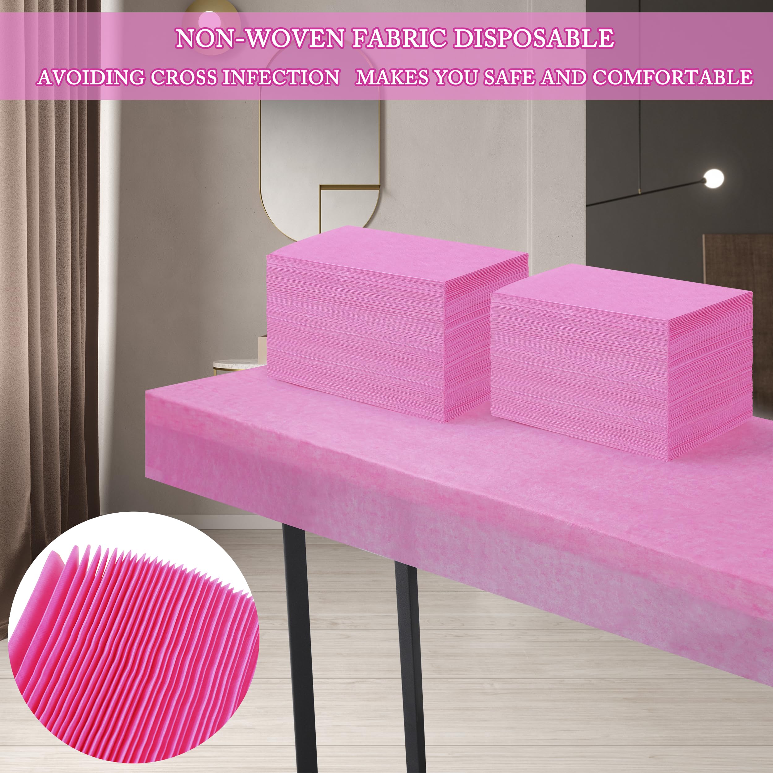 XATUMO foldable, portable sheets pack for easy setup in busy salons.