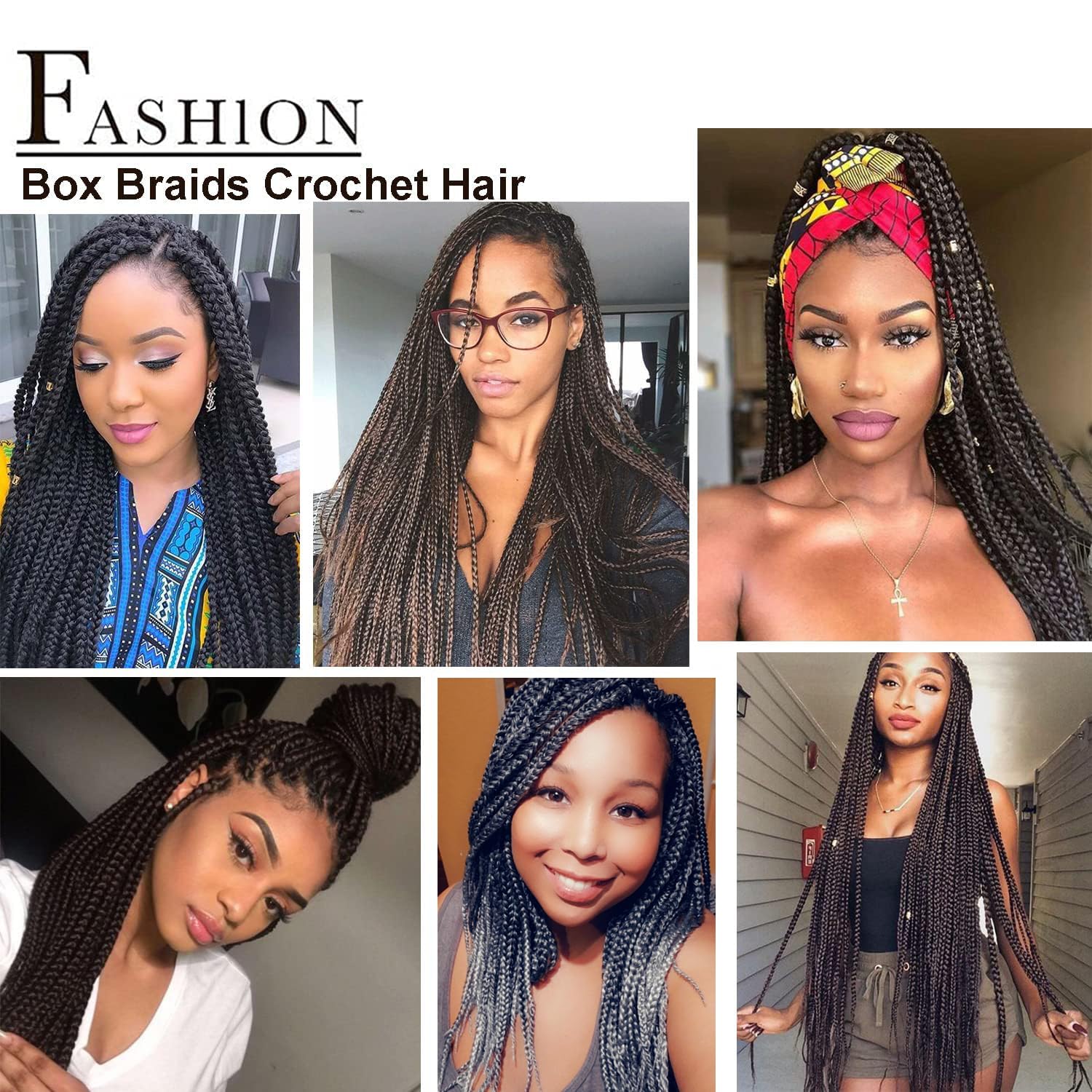 XCHSLB Crochet hair neat and soft for comfortable wear.