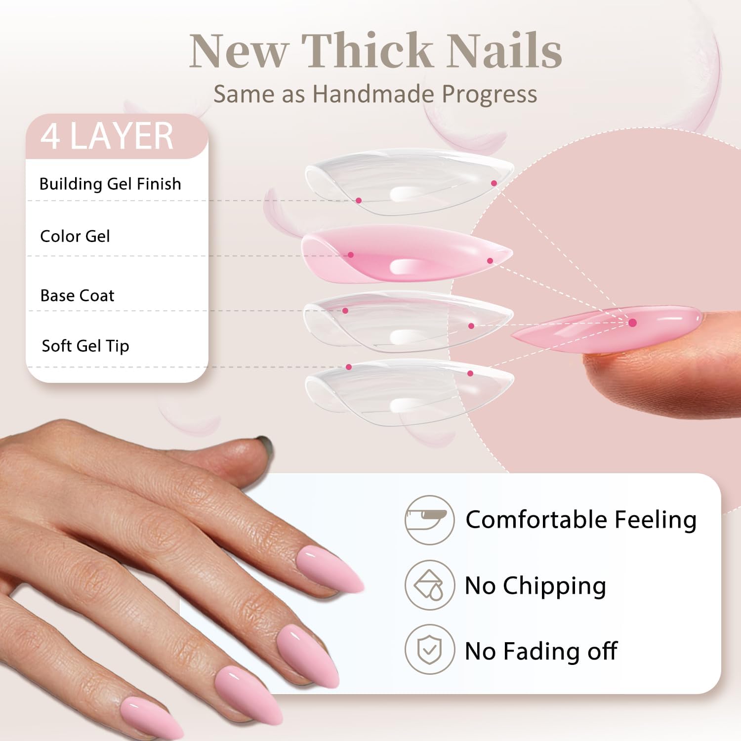 XCREANDO odorless nail materials for safer, comfortable wear