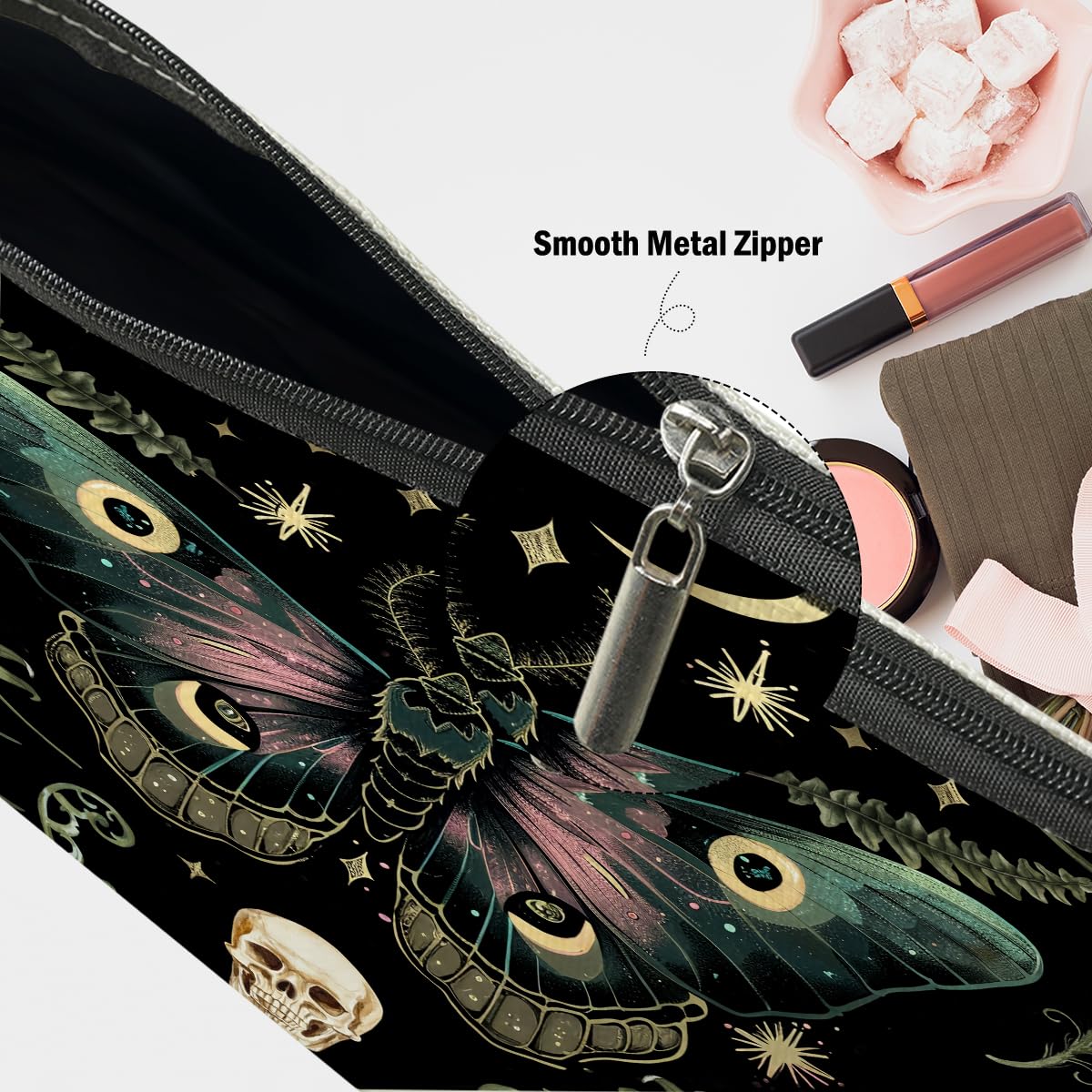 XFN Night Butterfly Moth travel pouch gift idea for special occasions