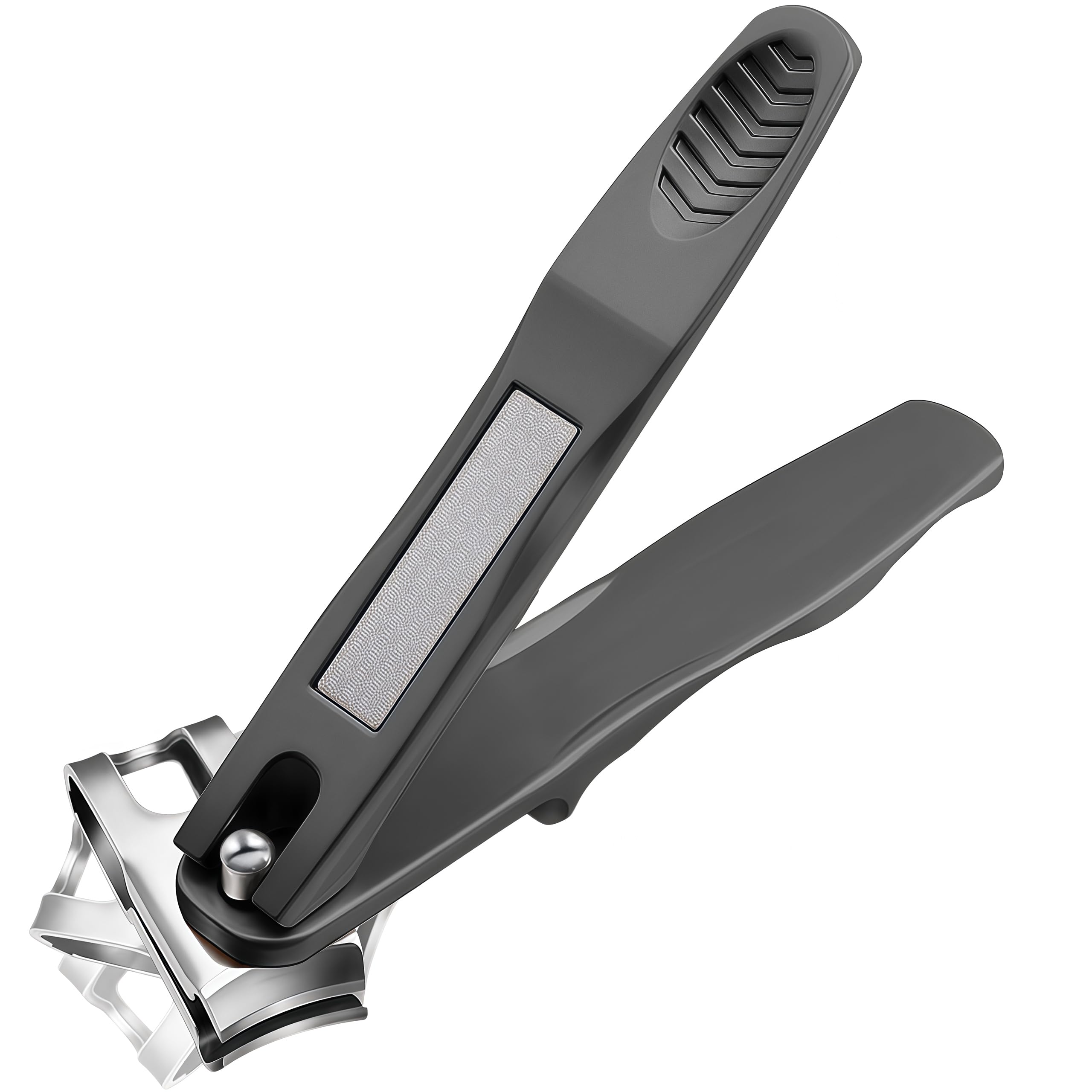 XGIZMOO 360° rotating head toenail clippers for versatile angle trimming for seniors.