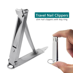XGIZMOO nail clipper with keychain setup keeps grooming on the go