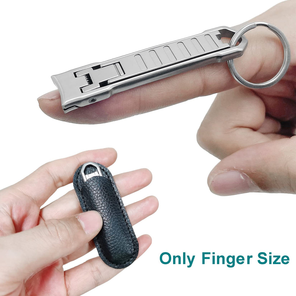 XGIZMOO compact nail clippers ideal for travel and home use