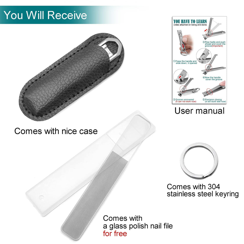 XGIZMOO PU leather case protects clippers when stored