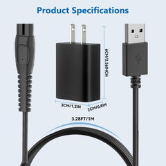 XIANG BAI QUAN shaver compatibility image highlights versatile charging for Philips devices.