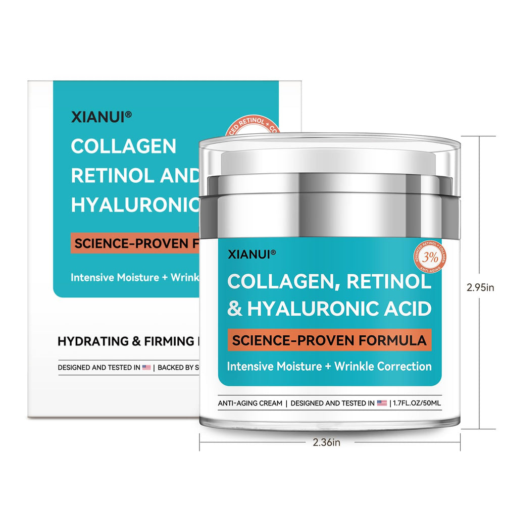 XIANUI hyaluronic acid-drenched formula visual promotes lasting hydration