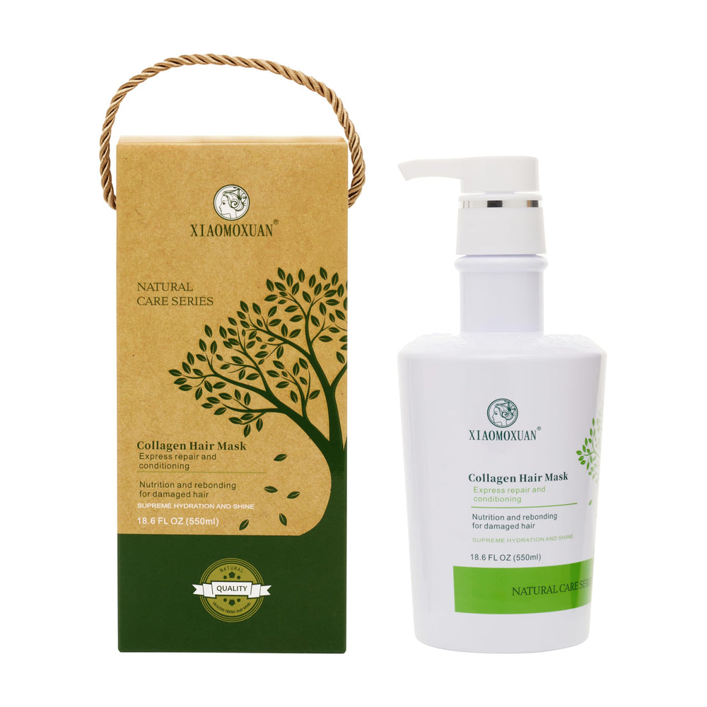 Xiaomoxuan Creamy Hydrating Mask texture indicating smoothing of frizz.