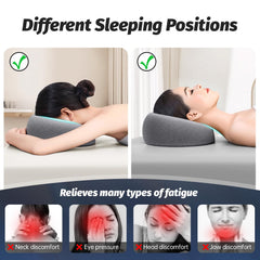 xiaomubiao breathable face-down pillow emphasizes airflow for unobstructed breathing during rest