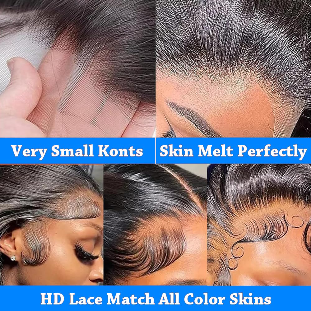 Xiayume 30inch 13x6 lace front wig back view reveals full-bodied waves