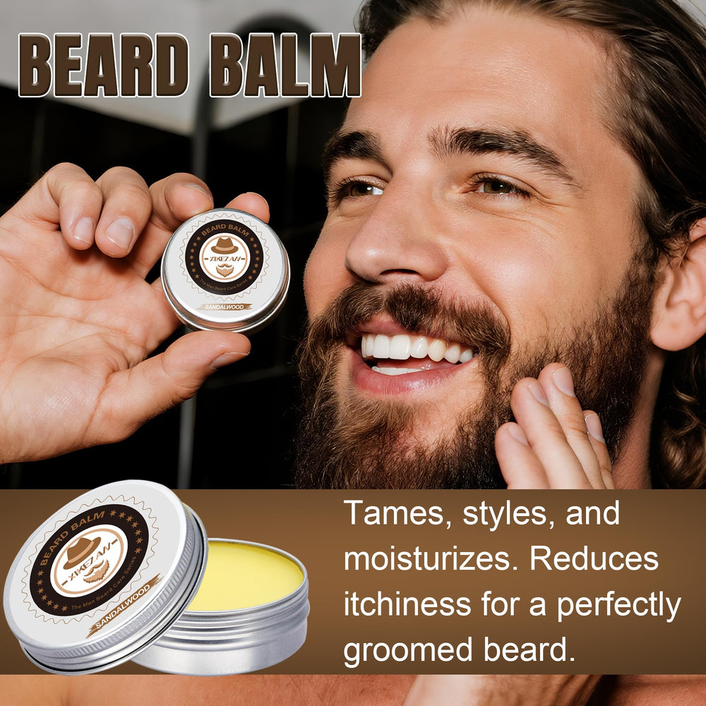 XIKEZAN beard-comb-wooden fine teeth for precise styling and tangle-free finish.