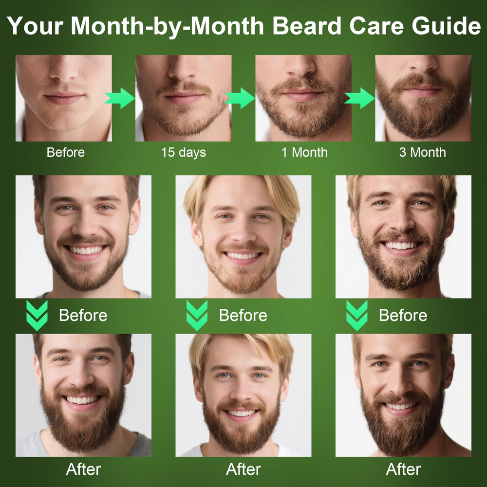 Xikezan beard conditioner tube featured, helping hydrate and soften coarse beard hairs.