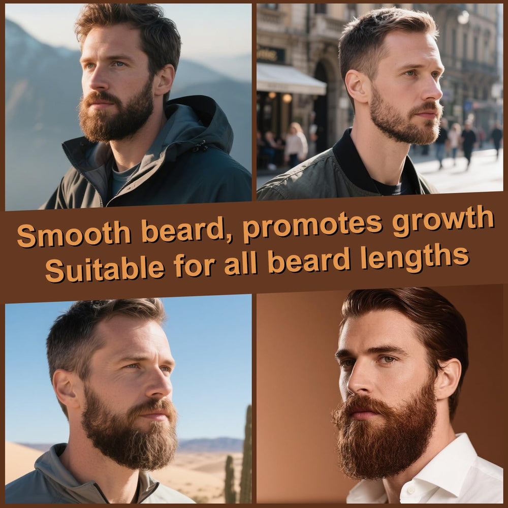 Xikezan beard oil gift box packaging highlighting premium grooming presentation.