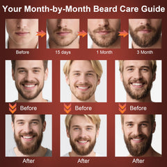 XIKEZAN beard oils duo bottles highlighting nourishing shine for softer beard.