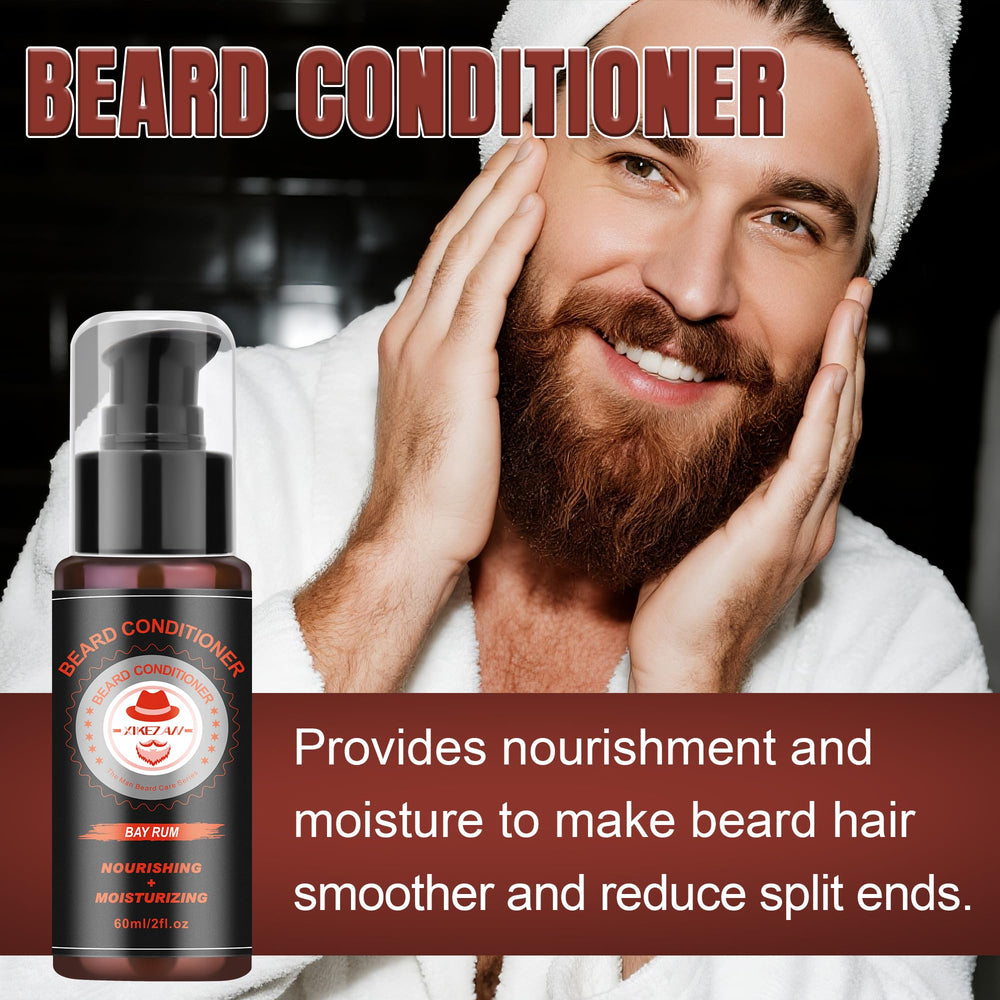 XIKEZAN premium beard wash bottle demonstrating cleansing and skin comfort.