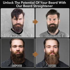 XIKEZAN gift box packaging for a premium beard care gift set