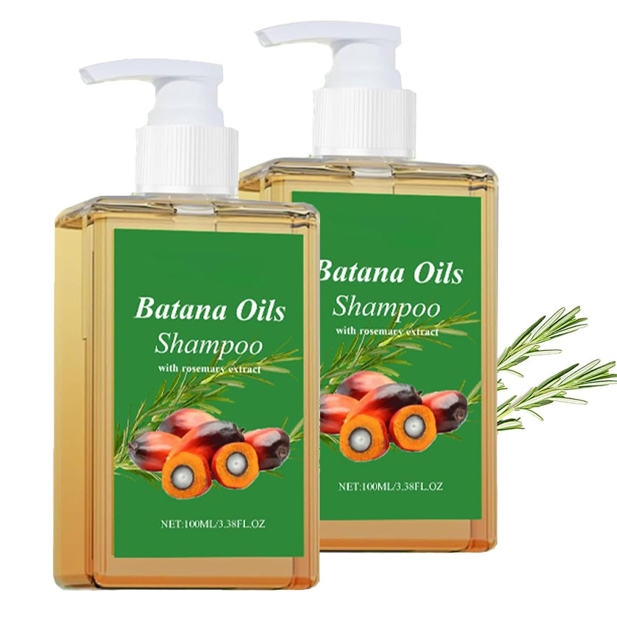 XIKRO Batana Oil Shampoo bottle front with rosemary for nourishment.